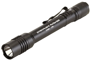 Streamlight Pt 2aa Flashlight - White Led W/holster Black Streamlight