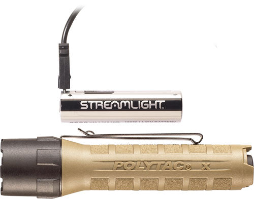 Streamlight Poly-tac X Usb - Light White Led Coyote Brown Streamlight