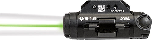 Viridian Laser/light X5l Green - Gen3 Uni Rail Mnt W/ecr Viridian