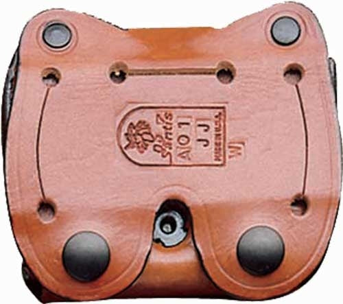 Desantis Double Mag Pouch Owb - Leather Sig P365 Tan DeSantis