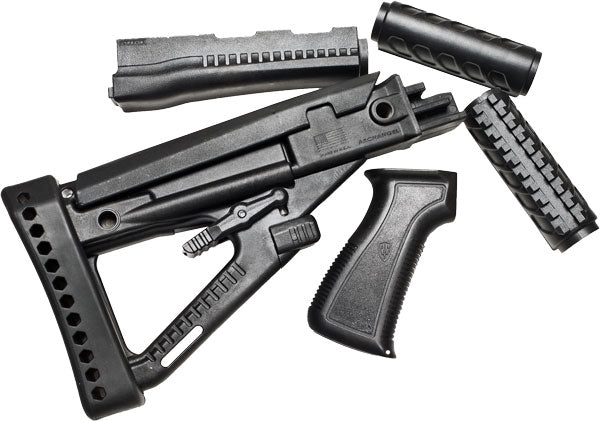 Pro Mag Archangel Ak-47/akm - Stock Set Black Polymer Pro Mag