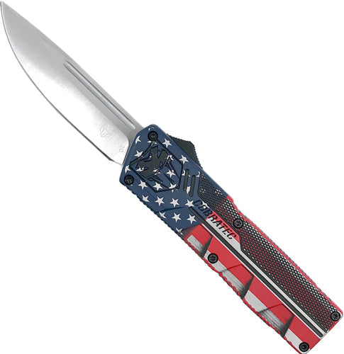 Cobratec Lightweight Otf - American Flag Crkte 3.25" Dpnt Cobratec Knives