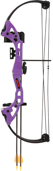 Bear Archery Youth Compound - Bow Brave Rh Purple Age 8+ Bear Archery
