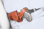 Bond Arms Driving Holster Lh - Thumbsnap Leather Tan Bond Arms