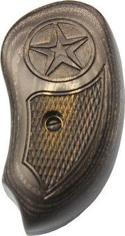 Bond Arms Grip Extended Ash - Lam. Black/grey W/laser Star Bond Arms