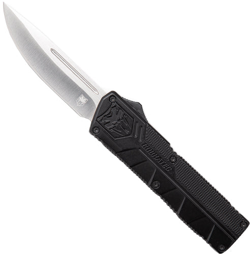 Cobratec Lightweight Otf - Black 3.25" Drop Point Cobratec Knives