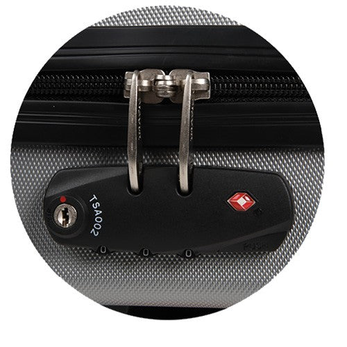 Bulldog Polycarbonate Pistol - Case W/ Tsa Como Lock Grey 9" Bulldog