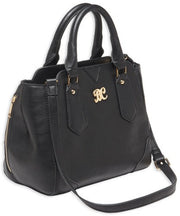 Bulldog Concealed Carry Purse - Satchel Black W/black Trim Bulldog