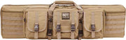 Bulldog 36" Double Tactical Cs - 3 Large Access Pockets Tan Bulldog