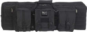 Bulldog 42" Double Tactical Cs - 3 Large Access Pockets Black Bulldog