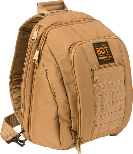 Bulldog Bdt Small Sling Pack - W/molle Webbing Tan Bulldog