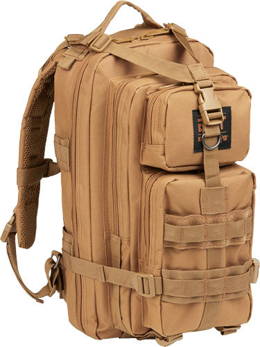 Bulldog Compact Backpack Tan - W/ Molle Bulldog