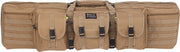 Bulldog 37" 2 Gun Tactical Cse - 3 Large Accessory Pockets Tan Bulldog