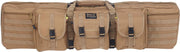 Bulldog 43" 2 Gun Tactical Cse - 3 Large Accessory Pockets Tan Bulldog