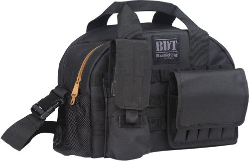 Bulldog Tactical Range Bag W/ - Molle Mag Pouches Black Bulldog