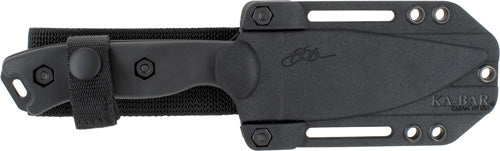 Ka-bar Becker Black Harpoon - 4.5" Fixed W/ Celcon Sheath Ka-Bar Knives