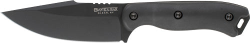 Ka-bar Becker Black Harpoon - 4.5" Fixed W/ Celcon Sheath Ka-Bar Knives