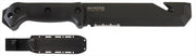 Ka-bar Becker Tac Tool - 7" Serrated W/plastic Sheath Ka-Bar Knives