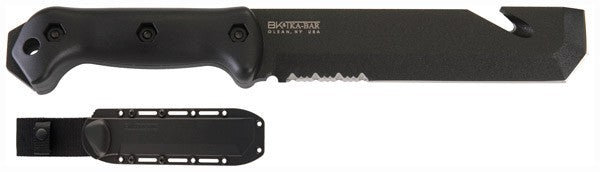 Ka-bar Becker Tac Tool - 7" Serrated W/plastic Sheath Ka-Bar Knives