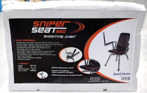 Benchmaster Sniper Seat 360 - Shooting Chair Benchmaster