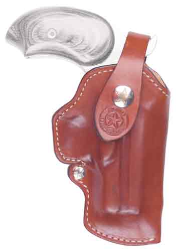 Bond Arms Belt Loop Holster Rh - 3.5" W/full Trigger Guard Tan BOND ARMS