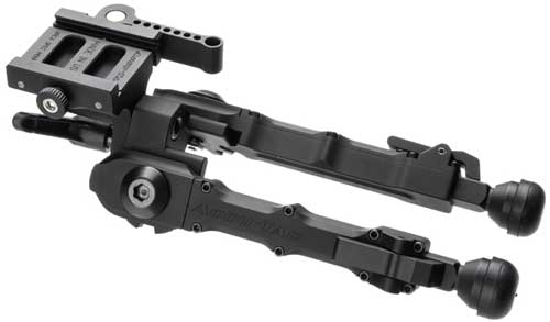 Accu-tac Bipod Bolt Rifle Br4 - 5.7"-7" Arca Spec Qd Black G2 Accu-Tac