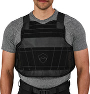 Bulletsafe Concealable Blltprf - Vest Medium Black W/cls Armor BulletSafe