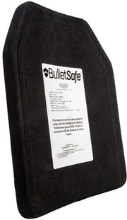 Bulletsafe Ballistic Level Iv - Plate 7.7lbs Shooters Cut BulletSafe