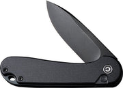 Civivi Knife Elementum Ii 2.96 - " G-10/blk Stonewash Clam Pack CIVIVI