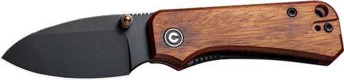 Civivi Knife Baby Banter 2.34" - Wood/black Stonewash Linerlck! CIVIVI