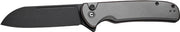 Civivi Knife Chevalier Ii 3.4" - Gray Alum Handle/black Stnwsh CIVIVI