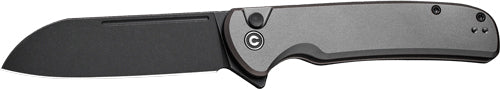 Civivi Knife Chevalier Ii 3.4" - Gray Alum Handle/black Stnwsh CIVIVI