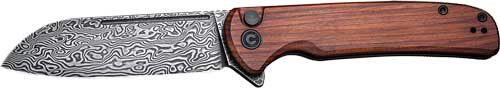 Civivi Knife Chevalier 3.46" - Cuibourtia Wood/blk Damascus CIVIVI
