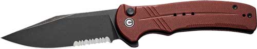 Civivi Knife Cogent 3.47" - Burgundy G10/black Stonewash! CIVIVI