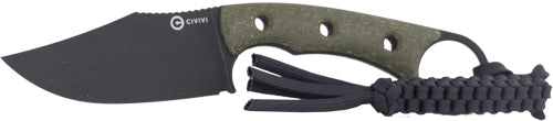 Civivi Knife Midwatch 3.39" - Green Micarta/black Stnwsh! CIVIVI