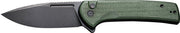Civivi Knife Conspirator 3.4" - Green Micarta/black Stonewash CIVIVI
