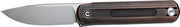 Civivi Knife Foldis 2.67" Blk - Hand Rubbed Copper/silver! CIVIVI