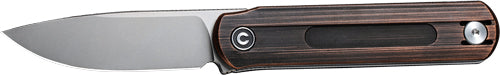 Civivi Knife Foldis 2.67" Blk - Hand Rubbed Copper/silver! CIVIVI