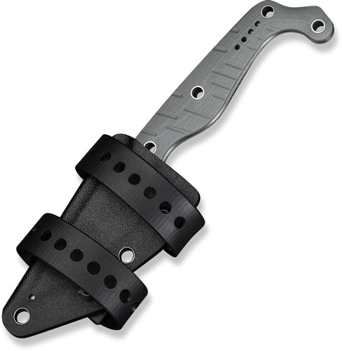 Civivi Knife Sokn 2.82" Gray - G-10 Stonewash Kydex Sheath CIVIVI