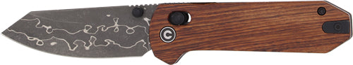 Civivi Knife Yonder 2.88" - Guibourtia Wood/damascus Blade CIVIVI