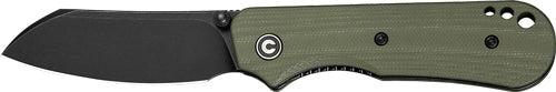 Civivi Knife Crabby 2.7" G-10 - Od Green Black Stonewash CIVIVI
