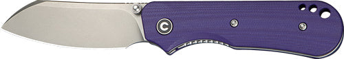 Civivi Knife Crabby 2.7" G-10 - Purple Stonewash Liner Lock CIVIVI