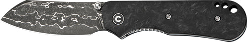 Civivi Knife Crabby 2.7" - Shredded Carbon Fiber Damascus CIVIVI
