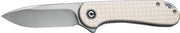 Civivi Knife Elementum 2.96" - Ivory G10/satin D2 Liner Lock! CIVIVI