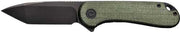 Civivi Knife Elementum 2.96" - Green Micarta/black D2 Lnr Lck CIVIVI