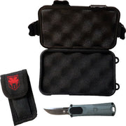 Cobratec California 952 Otf - Grey 1.75" D2 Steel Drop Pnt Cobratec Knives