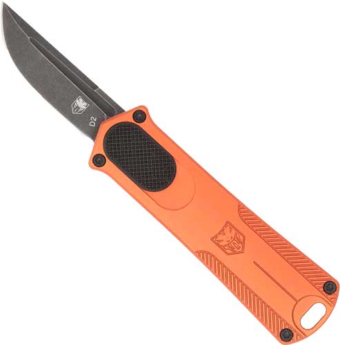 Cobratec California 952 Otf - Orange 1.75" D2 Steel Drp Pnt Cobratec Knives