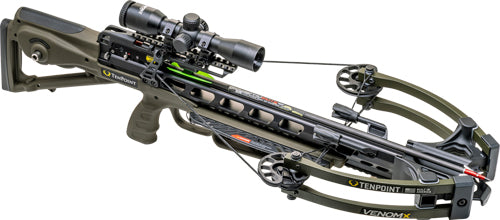 Tenpoint Xbow Venom X Acuslide - Pro View Scope 400fps Moss Ten Point