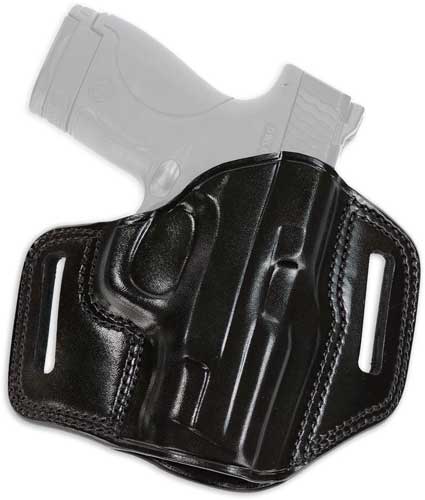 Galco Combat Master Belt Hlstr - Rh Leather S&w M&p 9/40 4" Bl< Galco