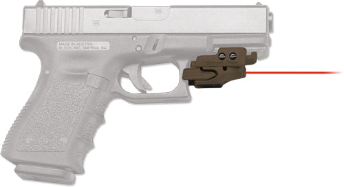 Crimson Trace Rail Master - Laser Red Universal Mount Tan Crimson Trace